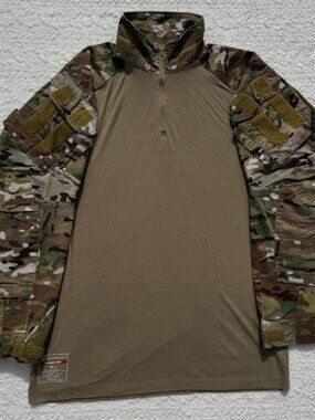 Crye Precision G3 Combat Shirt Men's Large Long Multicam Camo APR-CSE Tan Green